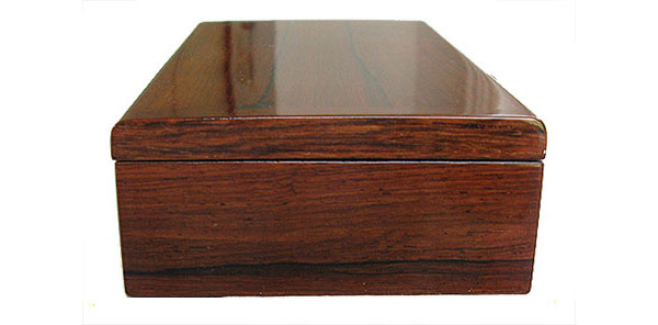 Palisander box end - Handcrafted wood box