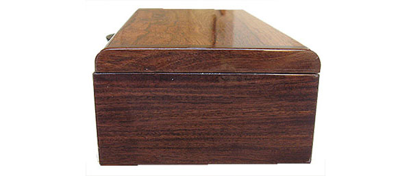 Santos rosewood box end - Hondmade wood box