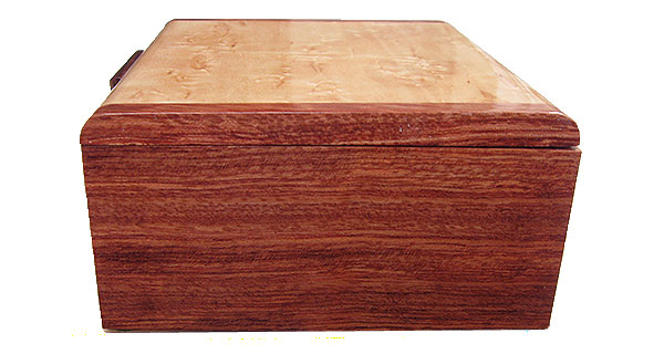 Bubinga box end - Handmade wood box