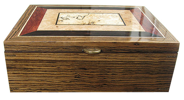 bocotebox front - Handcrafted decorative wood keepsake box