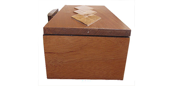 African mahogany box end