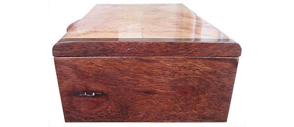 Bloodwood box end - Handmade wood box