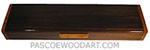 Handcrafted wood weekly pill box - decorative wood 7 day pill organizer made of Indian rosewood, madrone burl