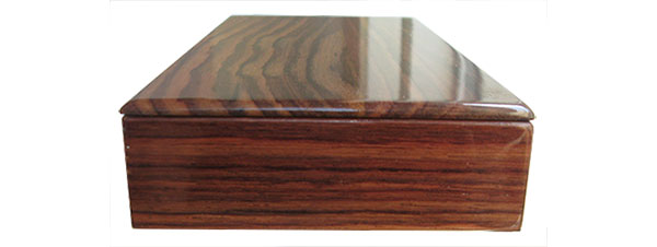 East Indian rosewood box side view 