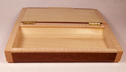 Handmade small wood box