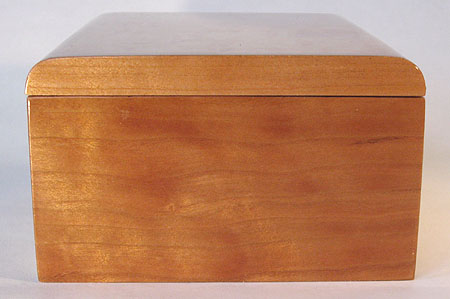 Cherry wood box side - Handmade small wood box