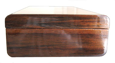 Indian rosewood box end - Handmade small wood box