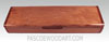 Handmade wood weekly pill box