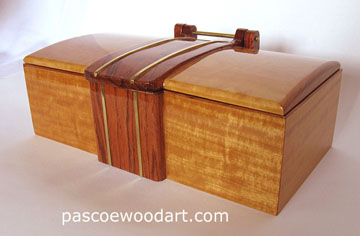 Handmade wood box - Tempest Forte