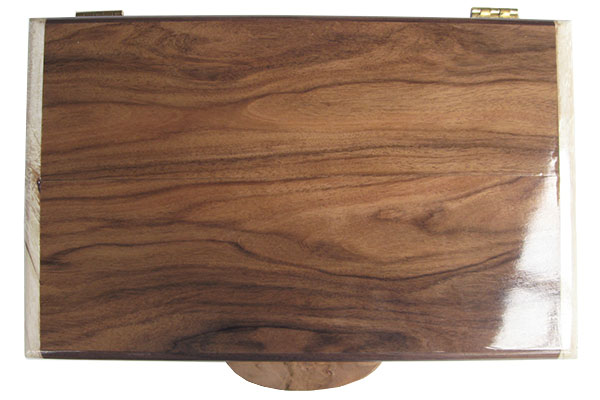Santos rosewood box top - Handmade wood box, Men's valet box