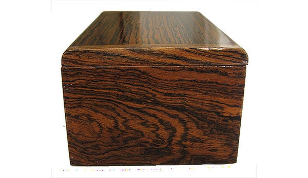 Mexican bocote box end - Handmade wood box, decorative men's valet box, keepsake box